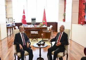 Kılıçdaroğlu ile Karamollaoğlu görüştü