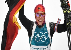 Alman sporcu Kış Olimpiyatları'nda tarih yazdı
