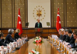 Erdoğan ABD'li şirketlerin Türkiye temsilcileriyle buluştu