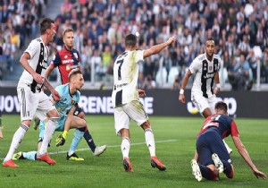 Ronaldo'nun golü Juventus'a yetmedi