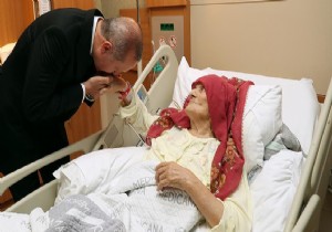 Erdoğan'dan 100 yaşındaki Nazmiye Balcı'ya ziyaret