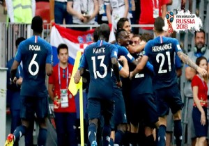 Dünya Kupası Fransa'nın oldu