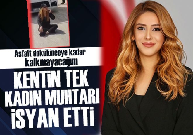 Elazığ'ın tek kadın muhtarının belediyeye isyanı!
