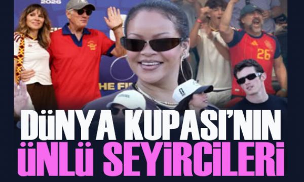 Dünya Kupası final maçının ünlü seyircileri
