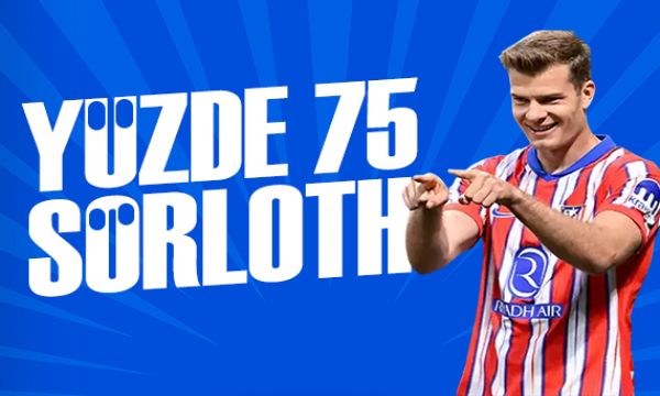 Yüzde 75 Sörloth | Spor manşetleri