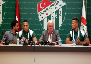 Titi ve Ekong Bursaspor'da