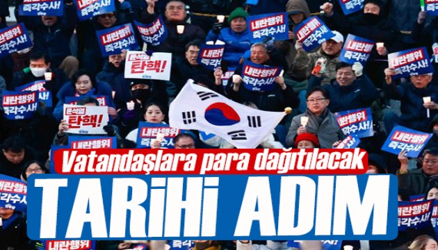 Güney Kore duyurdu: Tüm vatandaşlara karşılıksız para dağıtılacak