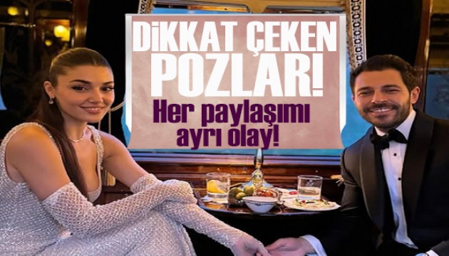 Hande Erçel'den sosyal medyayı sallayan pozlar