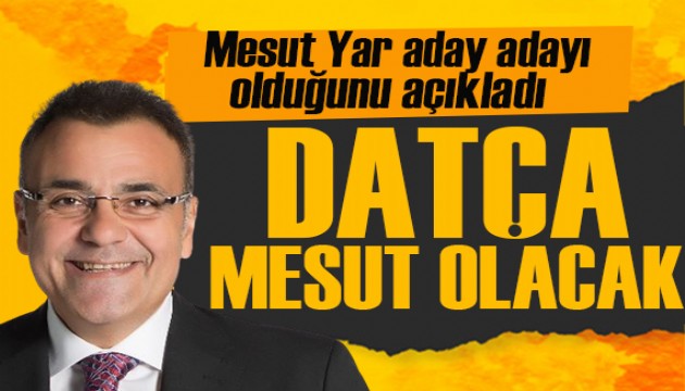 Ünlü gazeteci Mesut Yar Datça Belediyesi'ne aday oldu!  