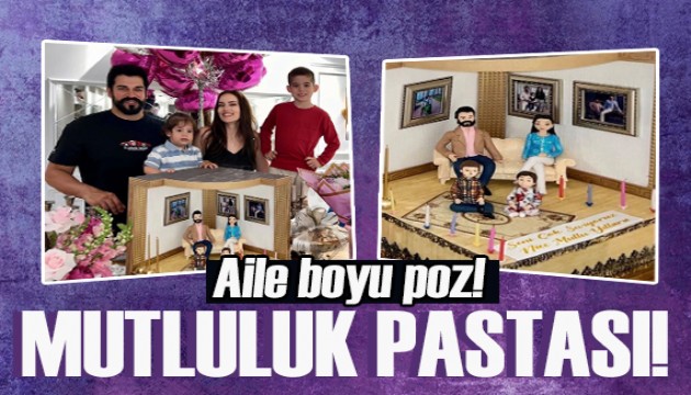 Fahriye Evcen yeni yaşını kutladı! Doğum günü pastası dikkat çekti