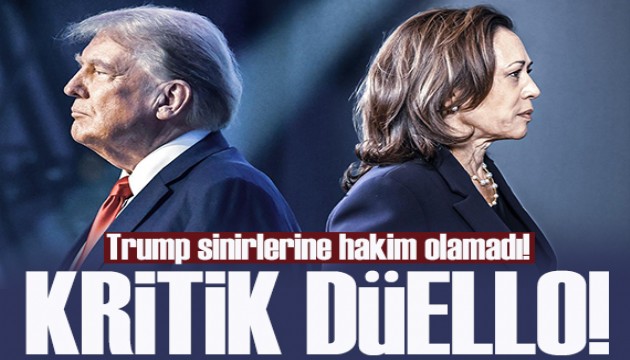 ABD bu düelloyu konuşuyor: Münazaranın kazananı Kamala Harris!