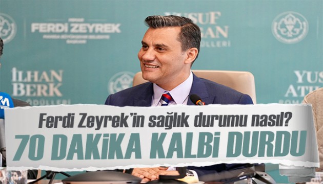Ferdi Zeyrek’in sağlık durumuna ilişkin açıklama