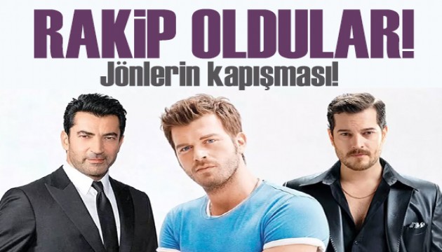 Çağatay Ulusoy, Kenan İmirzalıoğlu ve Kıvanç Tatlıtuğ... Aynı sezonda! Rakip oldular