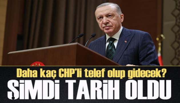 Erdoğan: Cumhurbaşkanlığı hevesi yolunda daha kaç CHP’li telef olup gidecek