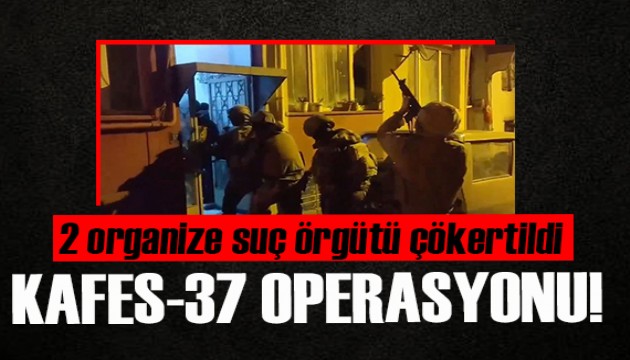 Bakan Yerlikaya duyurdu! 2 organize suç örgütüne daha operasyon!