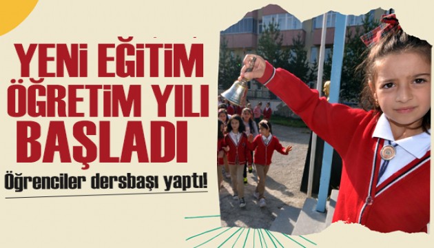 Yeni eğitim öğretim yılı bugün başladı! 20 milyon öğrenci dersbaşı yapacak