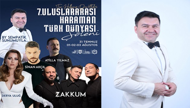 Karaman'da dev festival başlıyor!