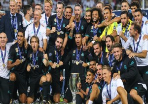 UEFA Süper Kupa'nın sahibi Real Madrid