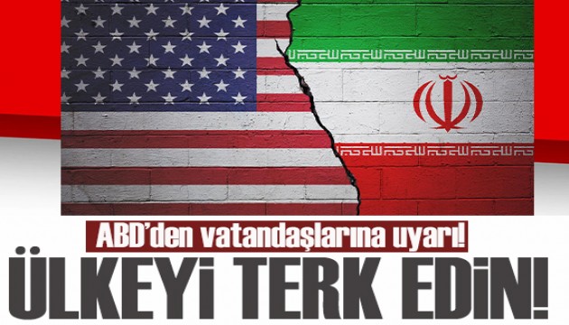 ABD kritik zirve öncesi İran’daki vatandaşları için çağrısını yineledi