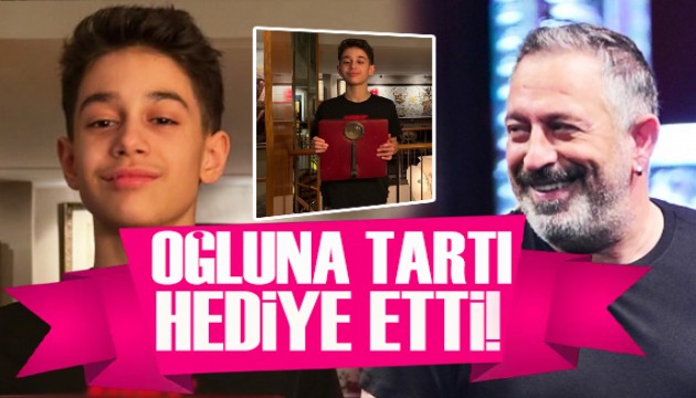 Cem Yılmaz, ilk parasını kazandığı o tartıyı oğluna devretti