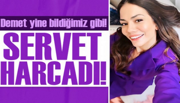 Demet Özdemir'in 286 bin TL'lik tarzı gündem oldu!