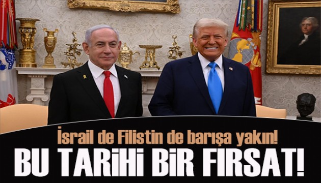 Trump: İsrail de Filistin de barışa yakın