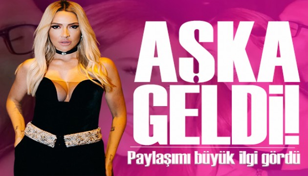 Olay paylaşım! Hadise aşkını gözler önüne serdi...