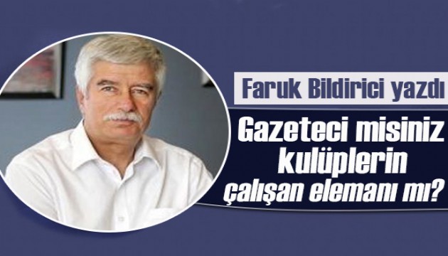 Faruk Bildirici yazdı: Localarda viski eşliğinde maç izleyen yazarlar!