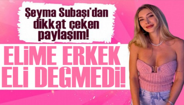 Şeyma Subaşı, aşk iddialarını yalanladı