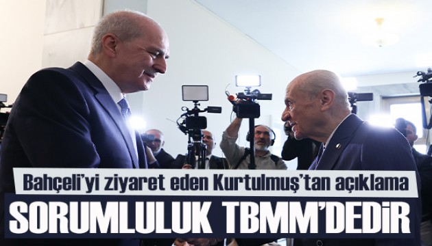 Bahçeli ve Kurtulmuş'tan açıklama: Yeni bir süreç başladı