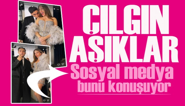 Mert Demir ve Serenay Sarıkaya’dan romantik paylaşım