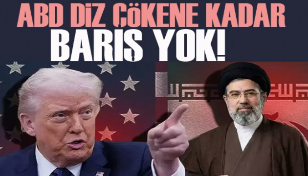 Mücteba Hamaney: ABD diz çökene kadar barış yok