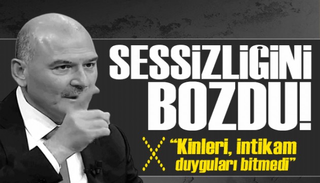 Süleyman Soylu sessizliğini bozdu: Görevden ayrılalı 5 buçuk ay oldu, intikam duyguları bitmedi!