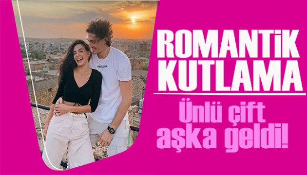 Ebru Şahin 32 yaşına girdi! Cedi Osman'dan aşk pozları