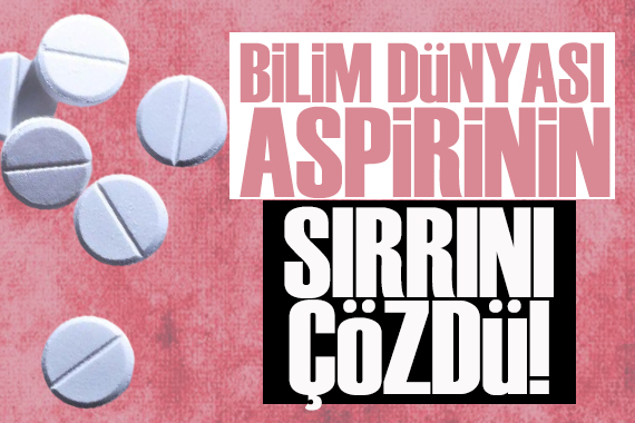 Bilim dünyası aspirinin sırrını çözdü