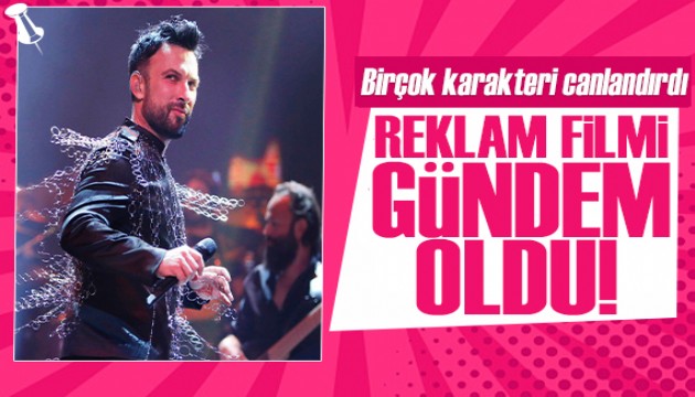 Tarkan’ın oynadığı reklam filmi gündem oldu