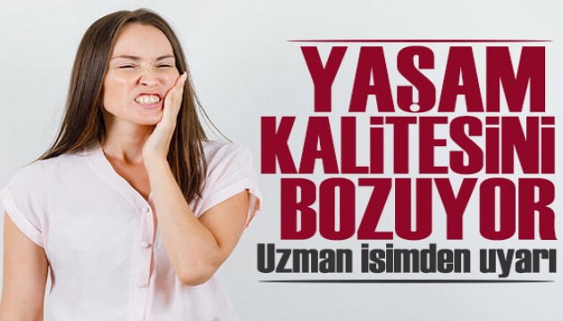 Uzmanı uyarıyor! Diş sıkma sadece dişleri değil yaşam kalitesini de bozuyor