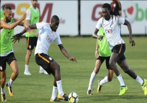 Galatasaray, Antalyaspor hazırlıklarını sürdürdü