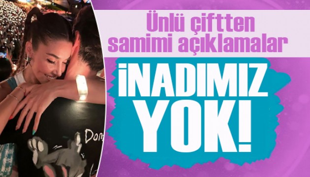 Hande Erçel sevgilisi Hakan Sabancı'yı anlattı!  Aynı enerjide buluşmayı çok seviyorum