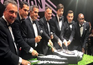 Beşiktaş'ın şampiyonluk balosu