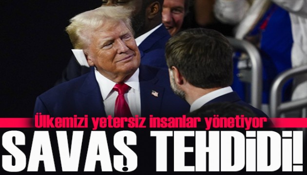 Trump: III. Dünya Savaşı'na en yakın olunduğu bir yerdeyiz!