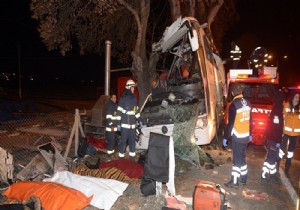 Eskişehir'de tur otobüsü kazası: 11 ölü