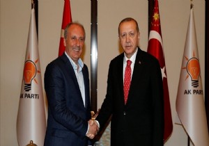 Erdoğan - İnce görüşmesi sona erdi