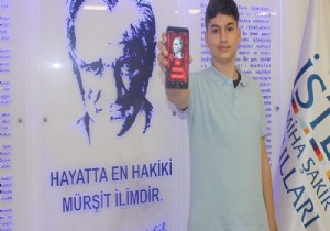 Sekizinci sınıf öğrencisinden mobil Atatürk ansiklopedisi