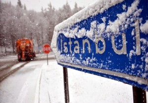 İstanbul’a beklenen kar geldi