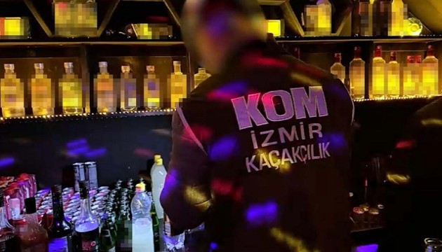 İzmir'de sahte içki ile mücadele: 69 ton alkol ele geçirildi