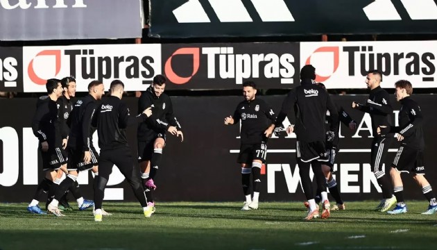 Beşiktaş'ta Pendikspor mesaisi sona erdi