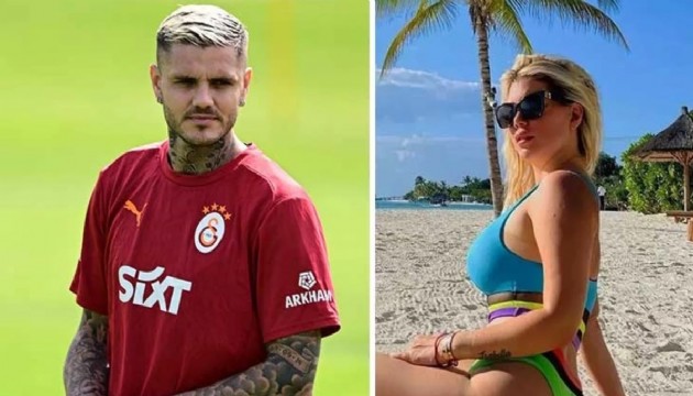 Yok artık, daha neler! Icardi, kendisinden boşanma kararı alan Wanda Nara'nın üstsüz fotoğrafını paylaştı