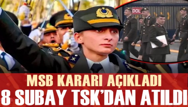 'Mustafa Kemal'in askerleriyiz' diyen 5 teğmen ihraç edildi