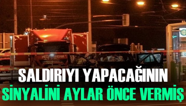 Noel pazarı saldırganı eylem yapacağının sinyalini aylar önce vermiş